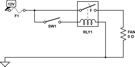 Relay Control Circuit Diagram