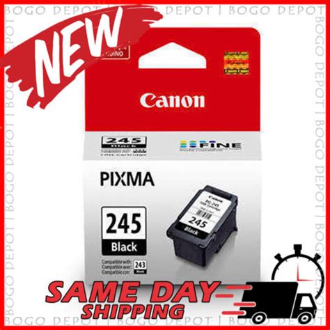 Canon Pg 245 Black Printer Ink Mg2522 Ts3320 Ts3322 Tr4520 Tr4522 Ts302