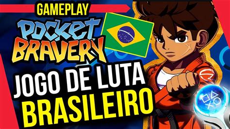 POCKET BRAVERY StateraStudio O MELHOR Jogo de luta BR já feito Lutas