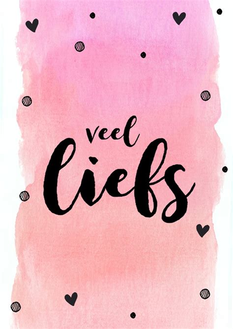 Veel Liefs Roze Wenskaarten Kaartje2go