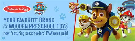 Melissa Doug Paw Patrol Craft Kit Decorate Your Own Pup Figurines