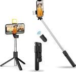 Buy Wrapadore Black Selfie Stick Tripod Online At Best Prices In India