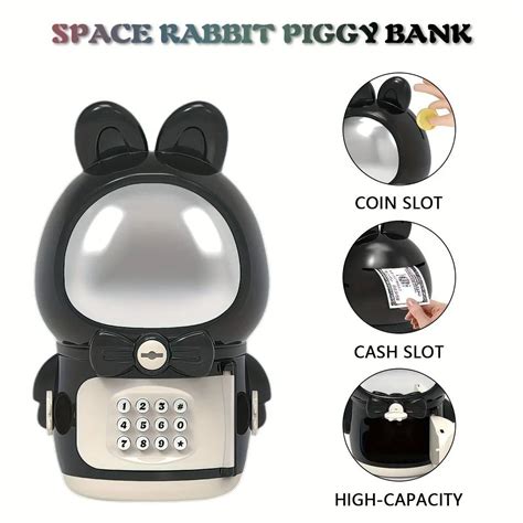 Копилка зайчик сейф, космонавт SPACE RABBIT PIGGY BANK - Aveopt ...