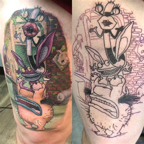 Ahh Real Monsters Tattoo