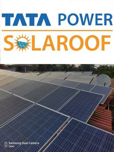 Tata Solar Power Plants At Rs 350000kw Tata Power Solar Power Plant