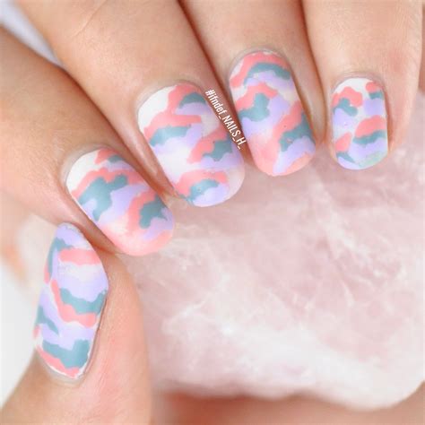 Camo Clouds // Clairestelle8 Challenge September 2019 | nailPointer*