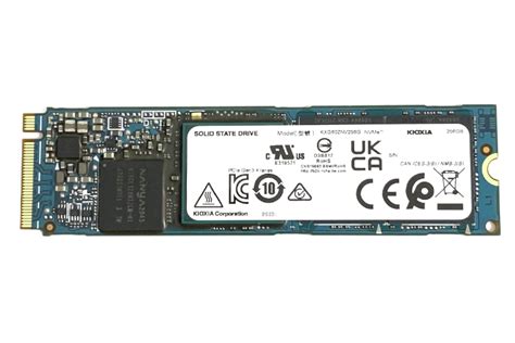 Kioxia Toshiba XG6 256GB KXG6AZNV256G NVMe M 2 SSD Menu