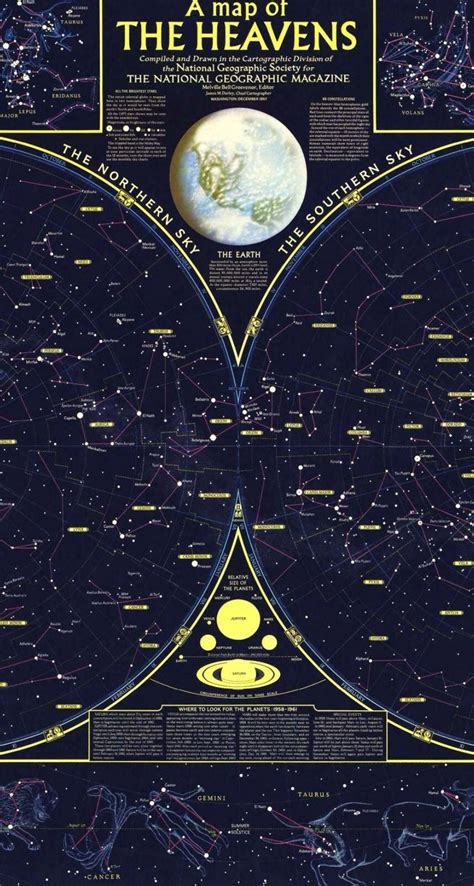 Constellation Star Poster Northern Hemisphere Stellar Life Cycle Night Sky Stargazing Print 16×