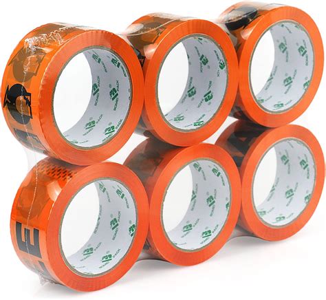 12 Rolls Clear Packing Tape Sticky Carton Sealing Tape For Moving