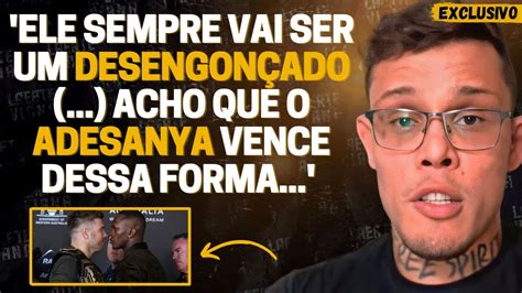 Exclusivo Caio Borralho Analisa Du Plessis X Adesanya E Prev Vit Ria