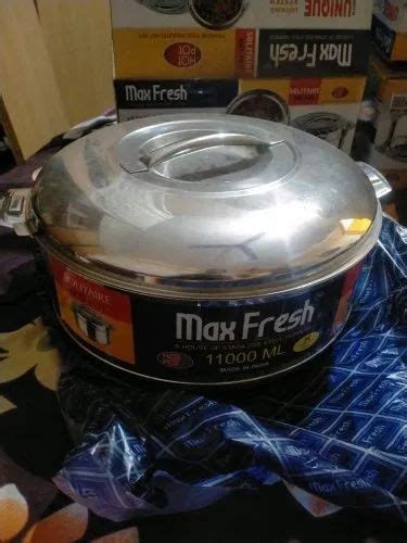 Solitaire Max Fresh Hot Pot Stainless Steel At Piece New Items In Aurangabad ID