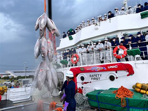 福島県立小名浜海星高校の練習船「福島丸」が帰港しました！ いわき常磐もの｜公式サイト