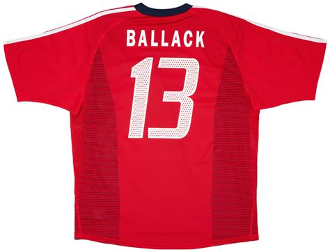 Bayern Munich Player Issue Cl Shirt Ballack L