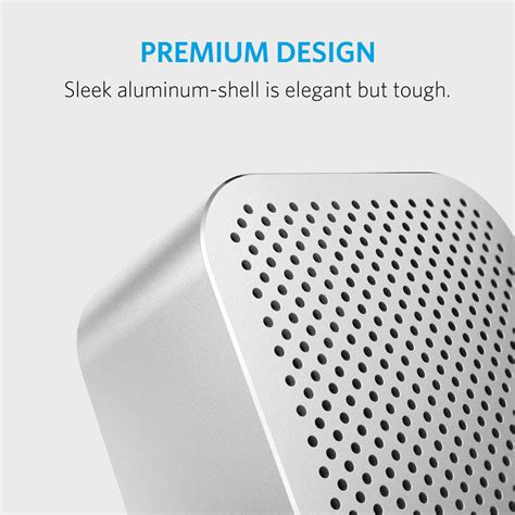 Anker A3104 Soundcore Nano Bluetooth Portable Speaker Gray