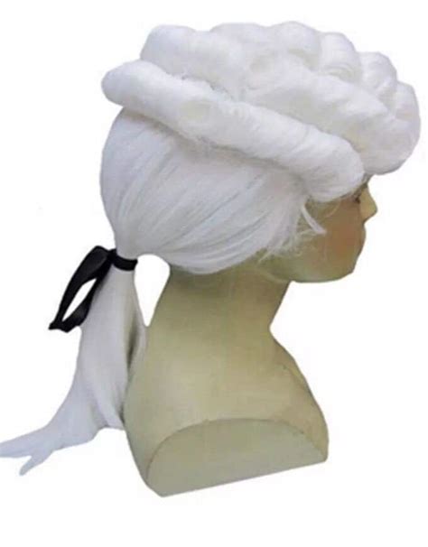 Perruque D Guisement Juge Avocats Blanc Accessoire Halloween Etsy