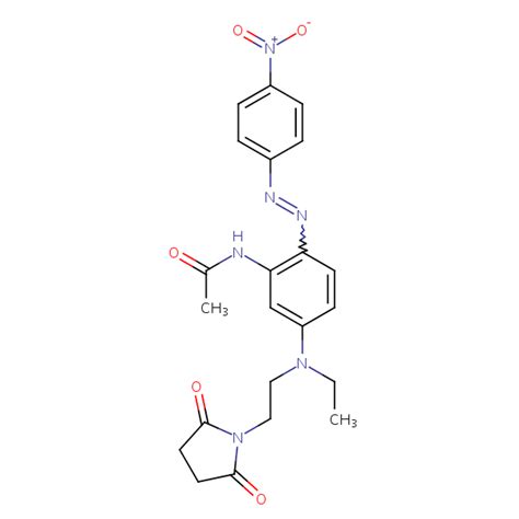 Acetamide N 5 2 2 5 Dioxo 1 Pyrrolidinyl Ethyl Ethylamino 2 4