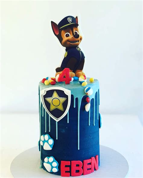 Paw patrol chase cake- R680