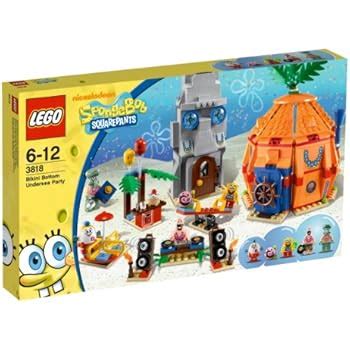 Lego Spongebob Squarepants Bikini Bottom Undersea Party Amazon Co Uk Toys Games