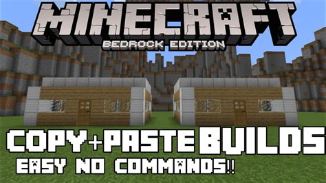 MINECRAFT BEDROCK 1 14 COPY PASTE BUILDS BUILDINGS FOR MINECRAFT