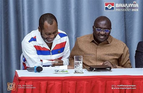 Ghana Needs Big Hearted Leaders Like Bawumia And Napo Ahiagbah