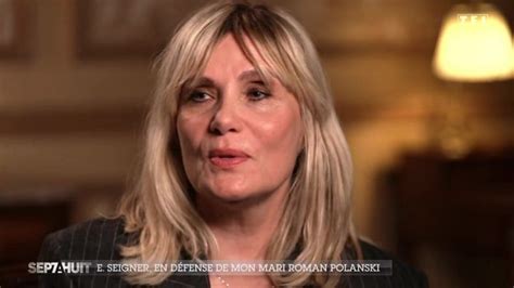 Ans C Est Jeune Mais Emmanuelle Seigner Revient Sur Les