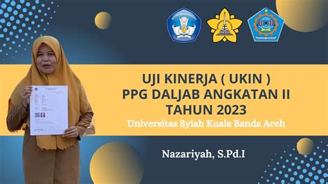 Ukin Nazariyah S Pd I PPG Dalam Jabatan Angkatan 2 Tahun 2023