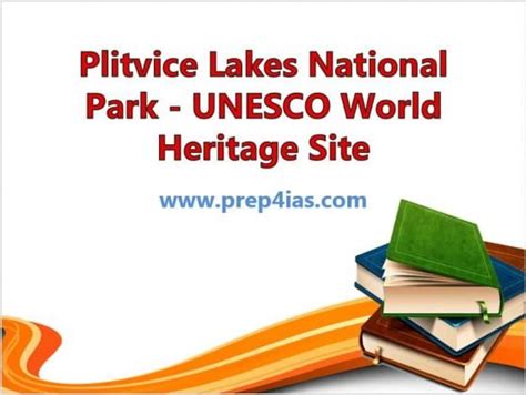 Plitvice Lakes National Park - UNESCO World Heritage Site | PREP4IAS