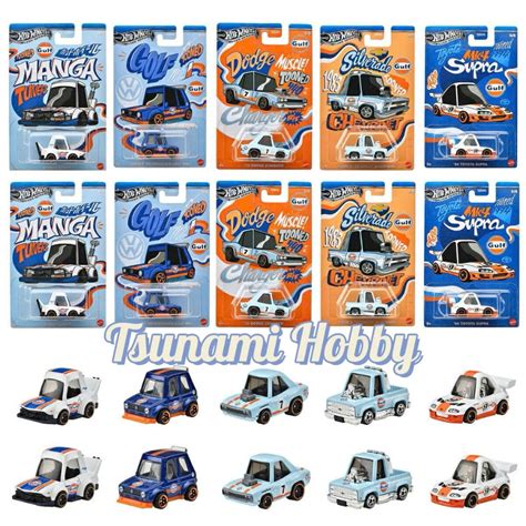 Xe mô hình Hot Wheels Tooned Gulf Racing series Shopee Việt Nam