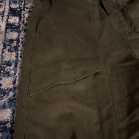 Zara Pants Zara Dnwr Pants Dark Olive Cargo Drawstring Jogger Poshmark