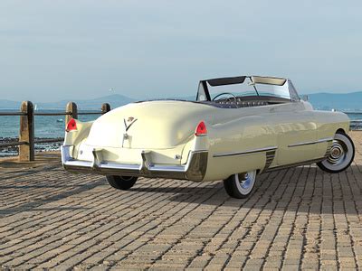 Old School Cadillac Convertible - 1949 by Justin Molitor on Dribbble