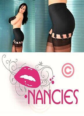 Nancies Lingerie 14 Strap Smooth Shapewear Retro Girdle For Stockings