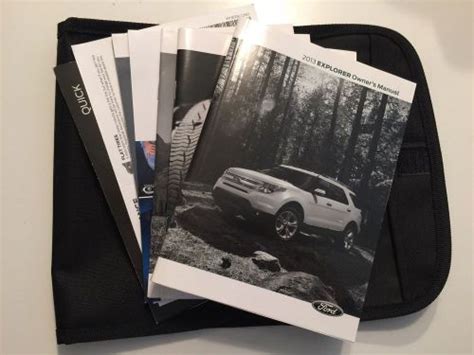 Purchase Ford Explorer Owners Manual In Shady Spring West