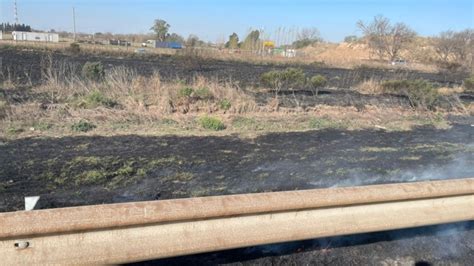 Manejar con humo día de choques en Circunvalación y en autopista