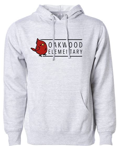 Oakwood Elementary - Little Raider Bird Hooded Sweatshirt – Fabricated ...