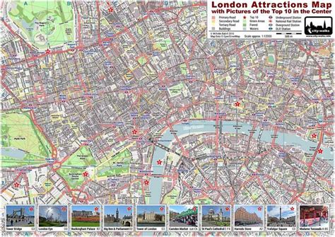 Walking Map London Tourist Attractions Best Tourist Places In The World