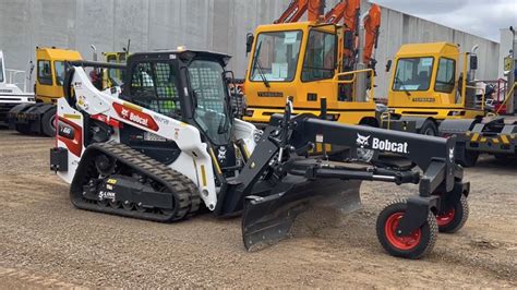 Bobcat Grader Attachment Youtube