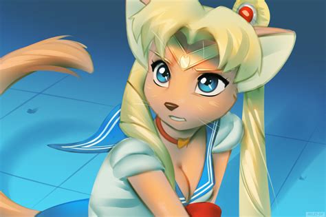 172578 Safe Artistmiles Df Usagi Tsukino Sailor Moon Cat