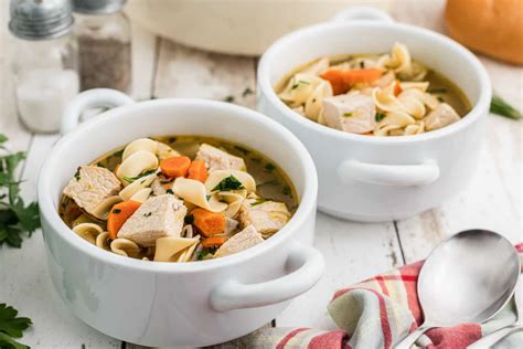 Leftover Turkey Soup Just 30 Minutes 365 Days Of Baking