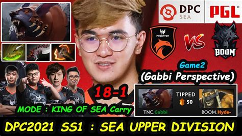 Tnc Predator Vs Boom Esports Gabbi Ursa Mode King Of Sea Carry Dpc