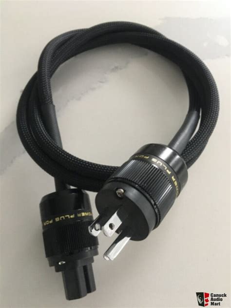 Gotham Audio 5ft AC Cable W Sonarquest Rhodium Connectors Photo