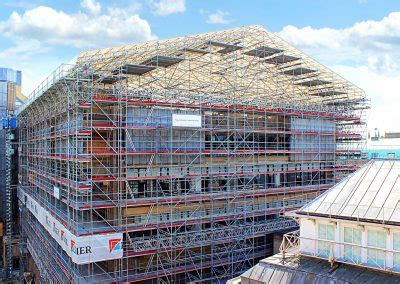 Layher Scaffolding And Roofing Systems Central To Iconic Building