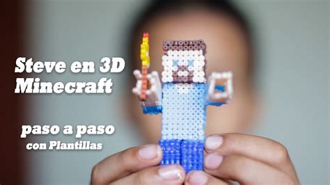 C Mo Hacer A Steve De Minecraft En D Con Hama Youtube