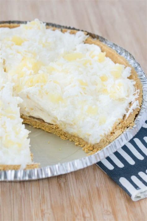 Easy No Bake Pineapple Cream Pie Artofit