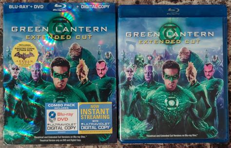 Green Lantern Blu Ray 2011 Extended Cut W Slipcover Dc Comics Ryan