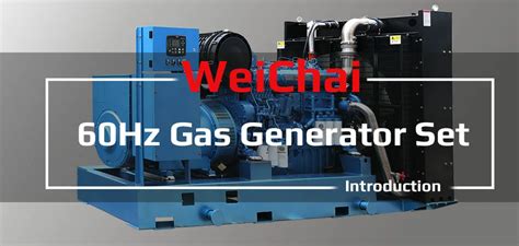 Wpg F Lag Gas Generator Set Weichai Powergen Generator Set