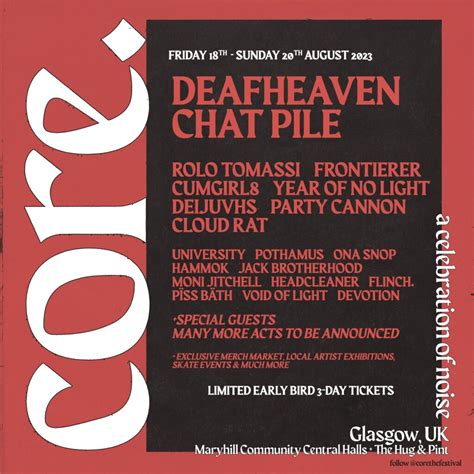 Interview Core Fest Glasgow Metal Epidemic