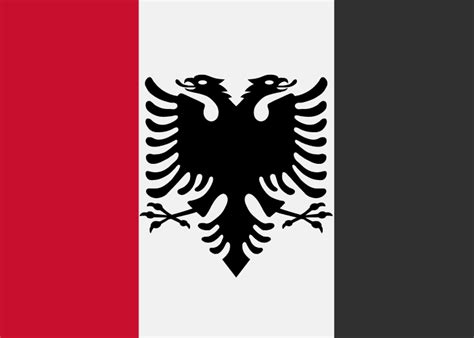 Albanian Empire : r/vexillology