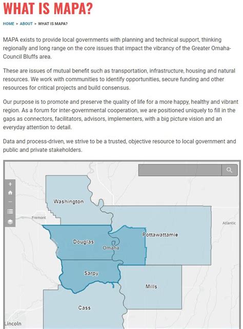 The Metropolitan Area Planning Agency (MAPA) Has a Lot in Store for