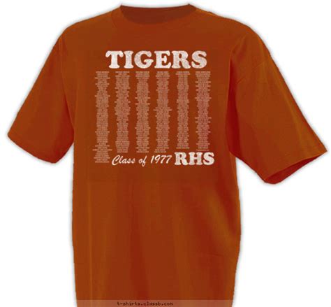 Class Reunions Design Sp2427 Reunion Class Names Shirt