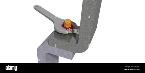 Tightening mechanism Cut Out Stock Images & Pictures - Alamy